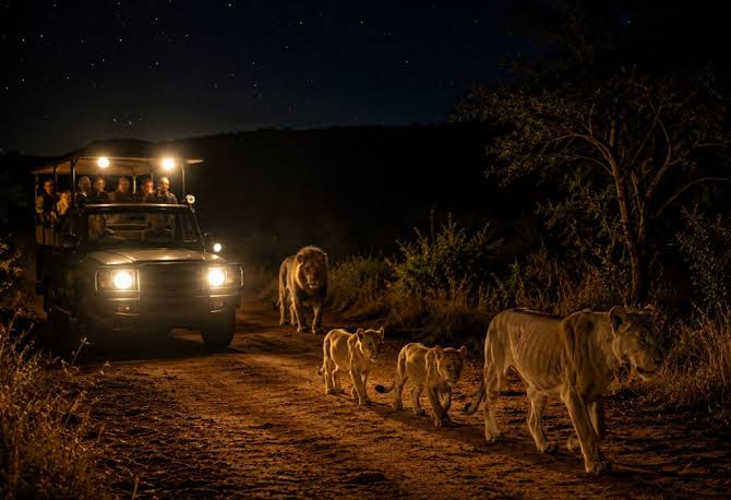 Akagera night games drive: